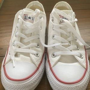 White converse all star
